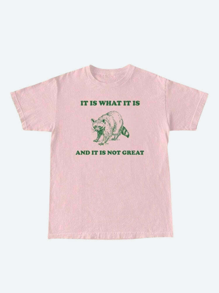 Chic 'It Is What It Is' Tee - Trendy Y2K Style for Disco Cowgirl & Cottagecore Outfits