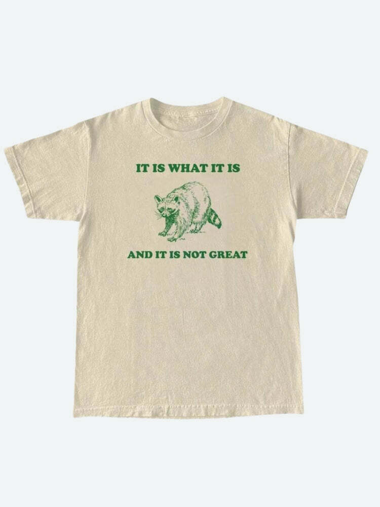 Chic 'It Is What It Is' Tee - Trendy Y2K Style for Disco Cowgirl & Cottagecore Outfits