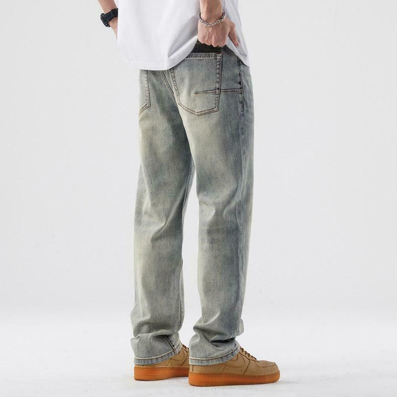 Light Wash Straight Leg Jeans for Trendy Y2K Style - Comfortable & Versatile Fit