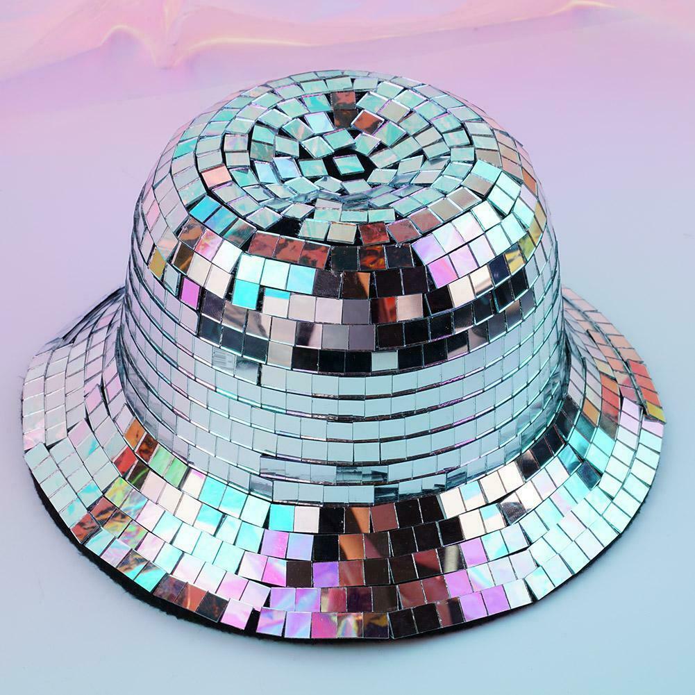 Sparkling Disco Ball Cowgirl Hat - Trendy Y2K Fashion for a Dazzling Cowgirl Look