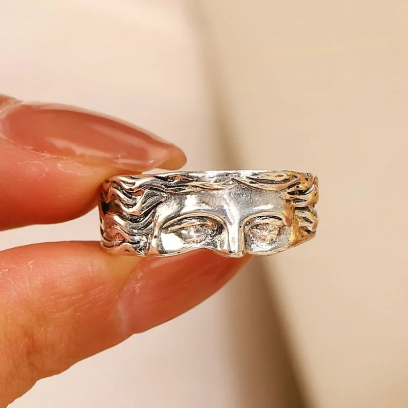 Stunning Renaissance Venus Ring - Y2K-Inspired Goth Wedding Jewelry with Elegant Design