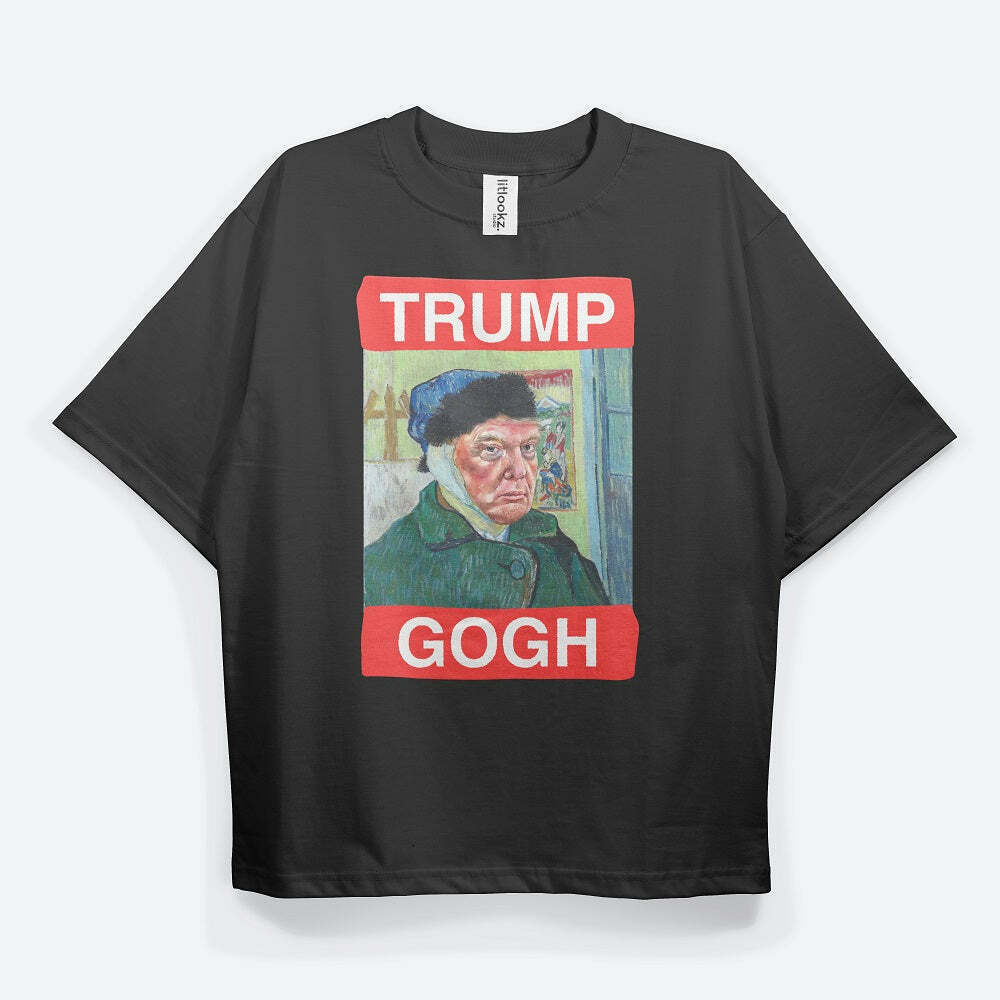 Tr*mp Gogh' Y2K Graphic Tee - Trendy Mexico Baby Tee with Bold Design for Fashion Lovers