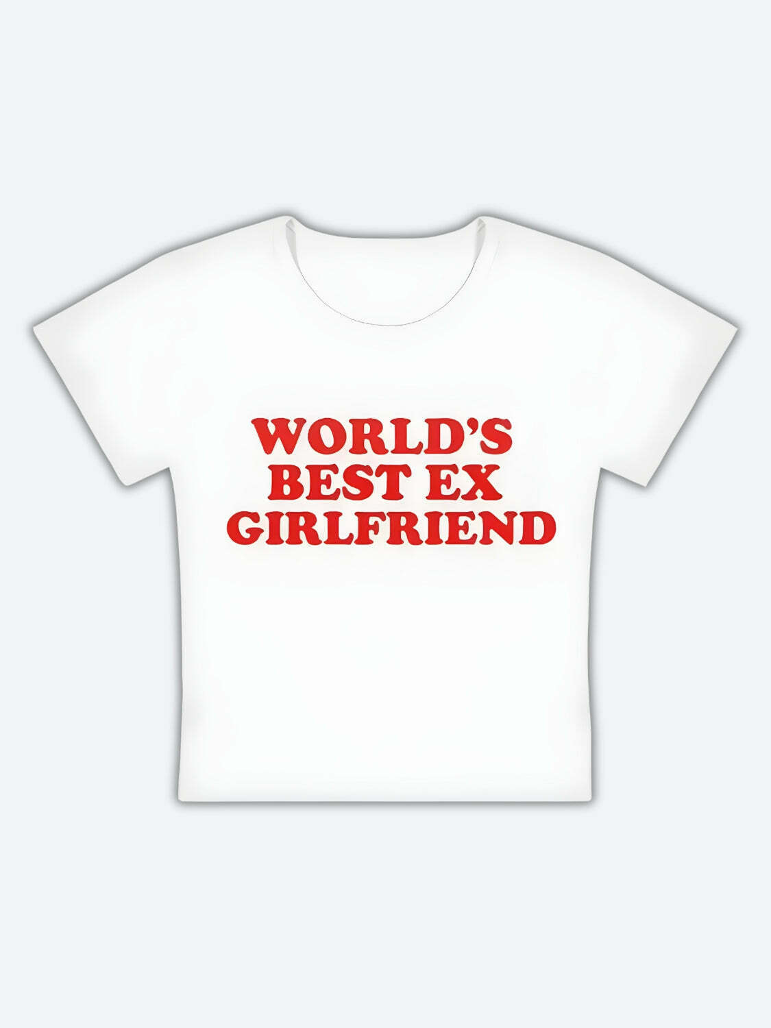 World's Best Ex-Girlfriend Tee - Trendy Y2K Graphic Tee for Stylish Casual Looks